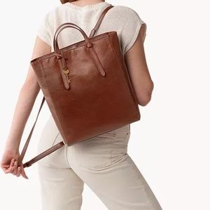 NWT Fossil Camilla Convertible Backpack